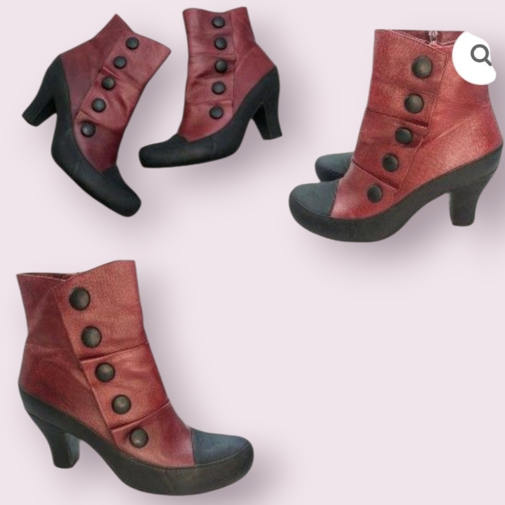 Miz Mooz Victorian inspired ankle boots
